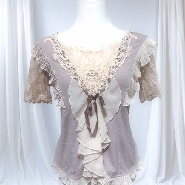 Axes femme 엑시즈팜 빈티지 모리걸 로걀탑