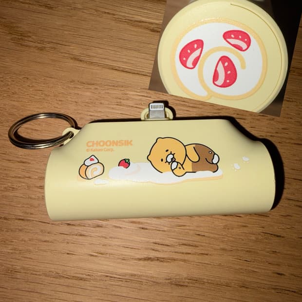 보조배터리롤케이크 8핀,5000mah