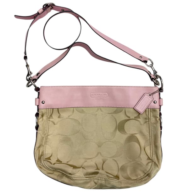 코치 y2k 딸기우유 숄더 3way