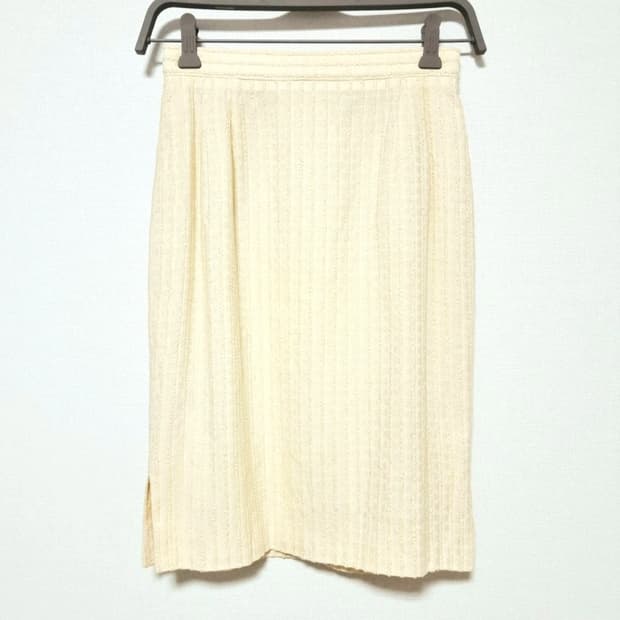 VALENTINO 발렌티노 실크혼방 하이웨스트 스커트 (55) 상태최상