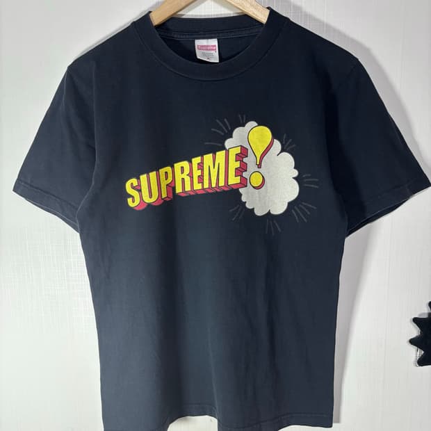 Supreme 슈프림 USA 팝 로고 티셔츠