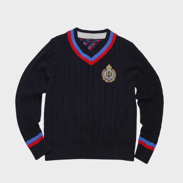 [L] 타미 힐피거 크리켓 케이블 니트 스웨터