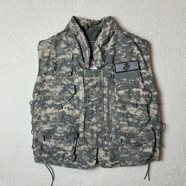 PROPPER 프로퍼 00s US MARINE 카모 베스트 PN6301