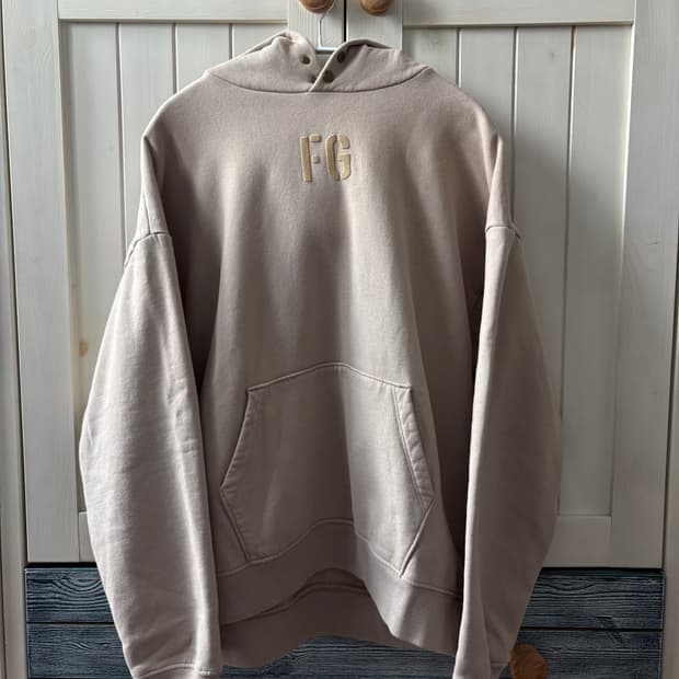 피어오브 갓 스냅 후드 베이지 s 사이즈