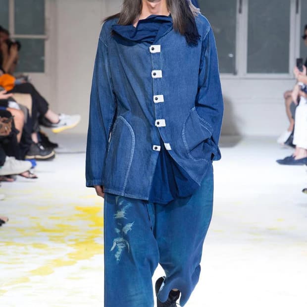 Yohji Yamamoto pour homme 15ss 데님 셔츠