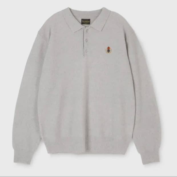 헤리티지 플로스 CREST WOOL POLO SHIRT