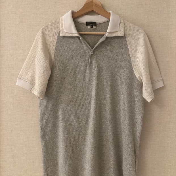 Comme des garcons  layered polo shirts