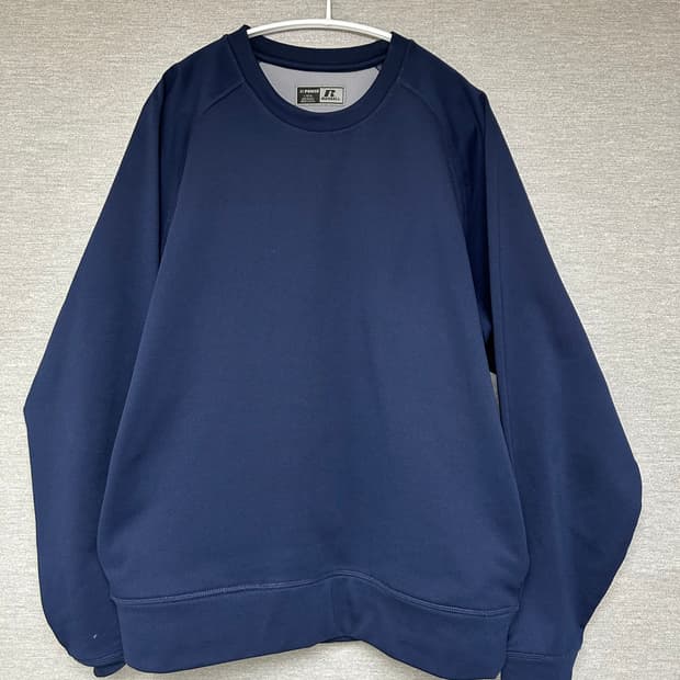 러셀 애슬레틱 DRY POWER 네이비 맨투맨 L (100)