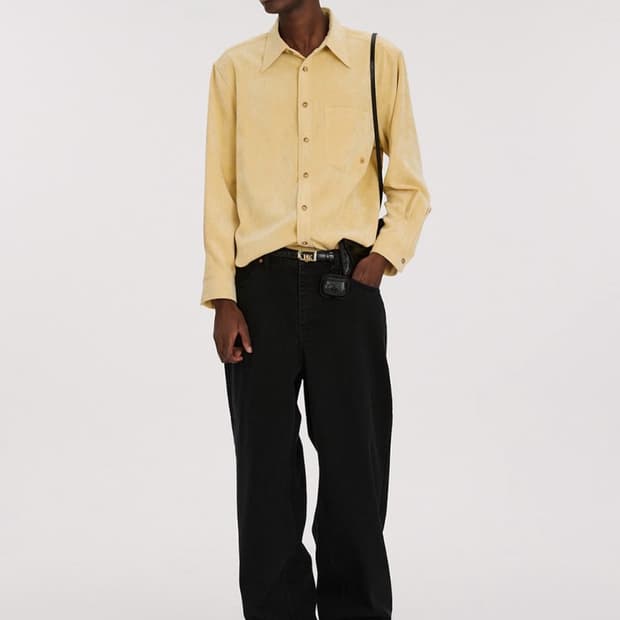 렉토 코듀로이 셔츠 M