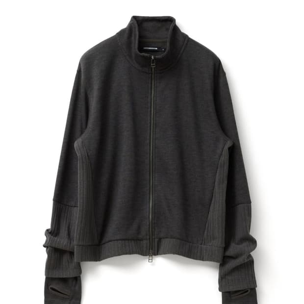 해칭룸 Double Sleeve Track Cardigan