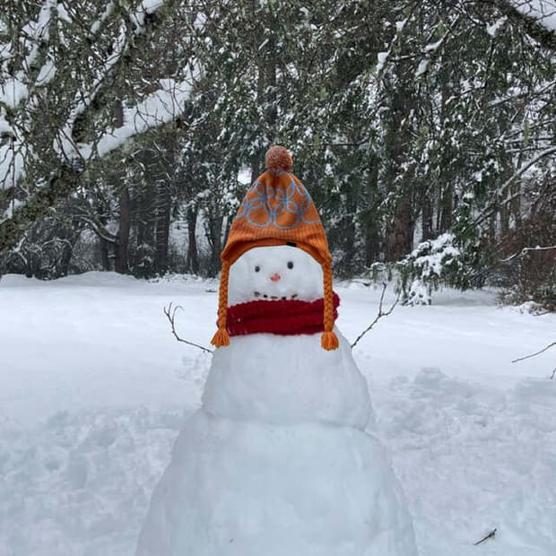 Orange Bubble Beanie 🍊