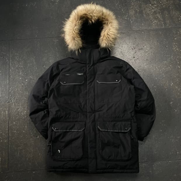 100 블랙야크 라쿤 패딩