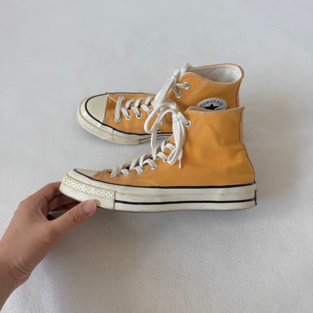 [250]컨버스(Converse) 척테일러 70 하이 머스타드