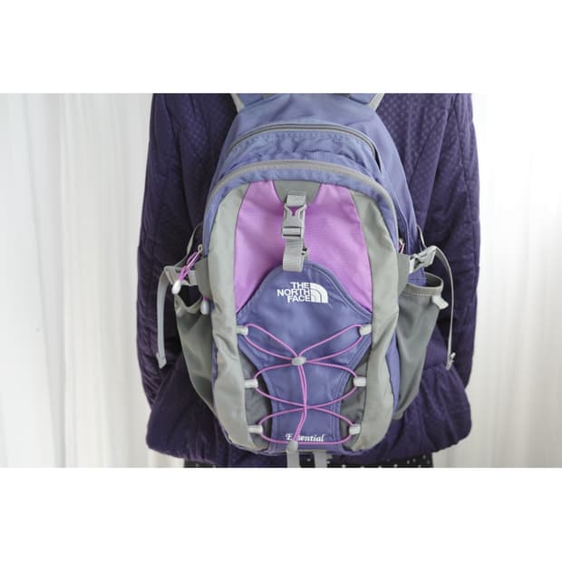 Northface light purple backpack