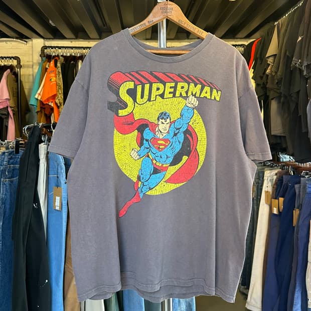 슈퍼맨 Superman 프린팅 티셔츠