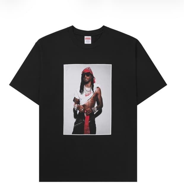 슈프림 플레이보이 카티 반팔 블랙