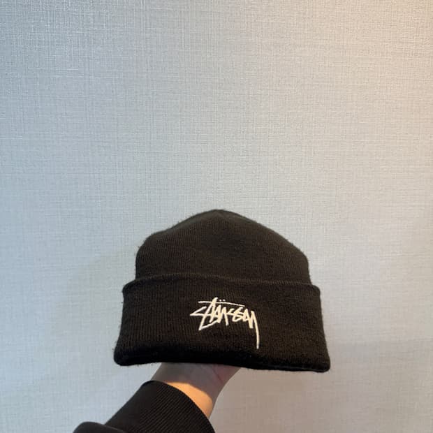 [OS]나이키 스투시 커프 비니 블랙