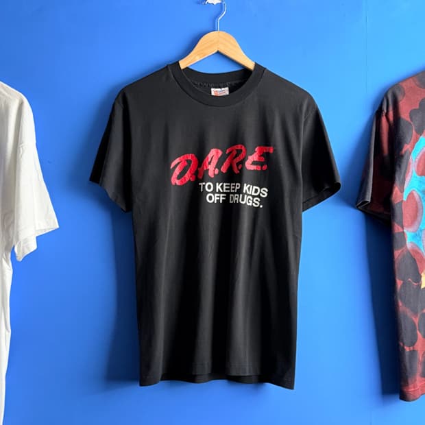(M) 90s D.A.R.E. 빈티지 티셔츠