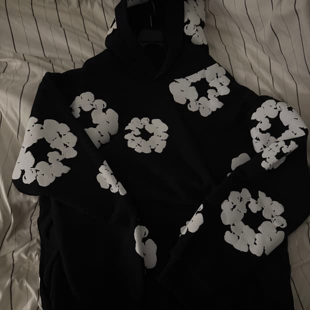 데님티어스 후드티 블랙 XL