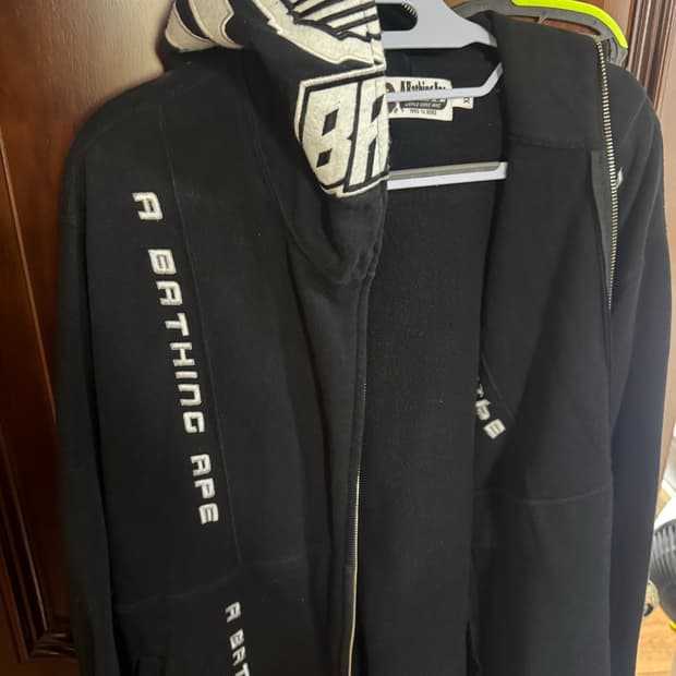 베이프 모터스포츠 풀 집 후드 XL