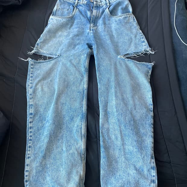 44)마르지엘라 컷아웃 데님진