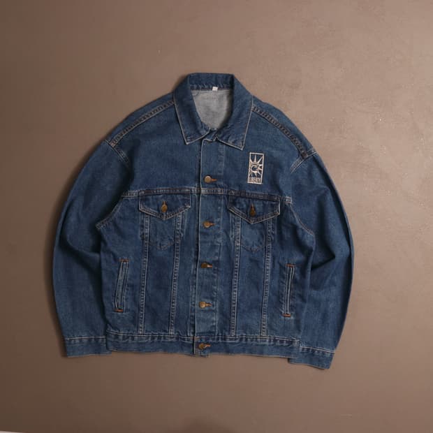 90'S 빈티지 USA 자수 데님자켓 A1668