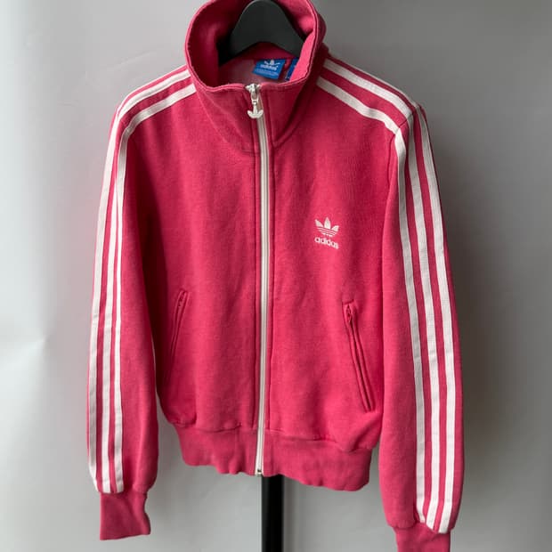 adidas y2k pink track top