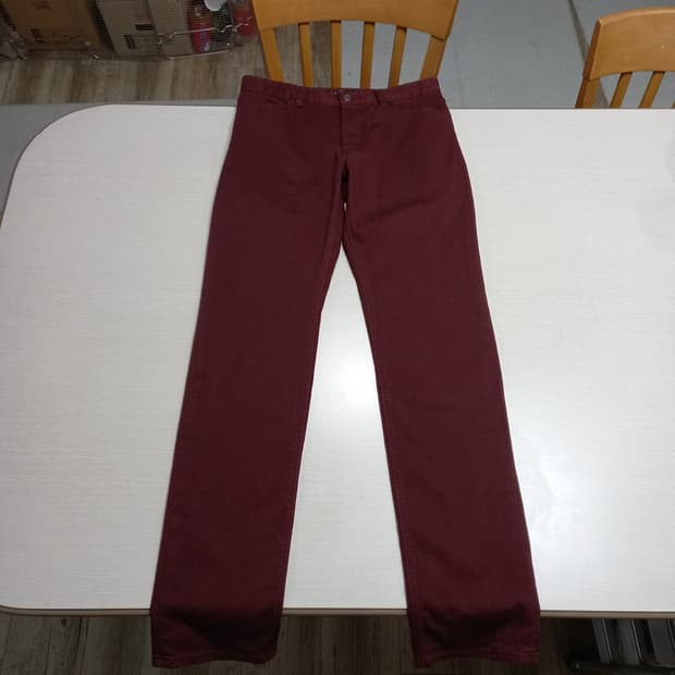 29 theory 스판 치노팬츠 버건디 29-568