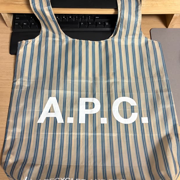 아페쎄 A.P.C 리사이클링백 리유저블백 에코백