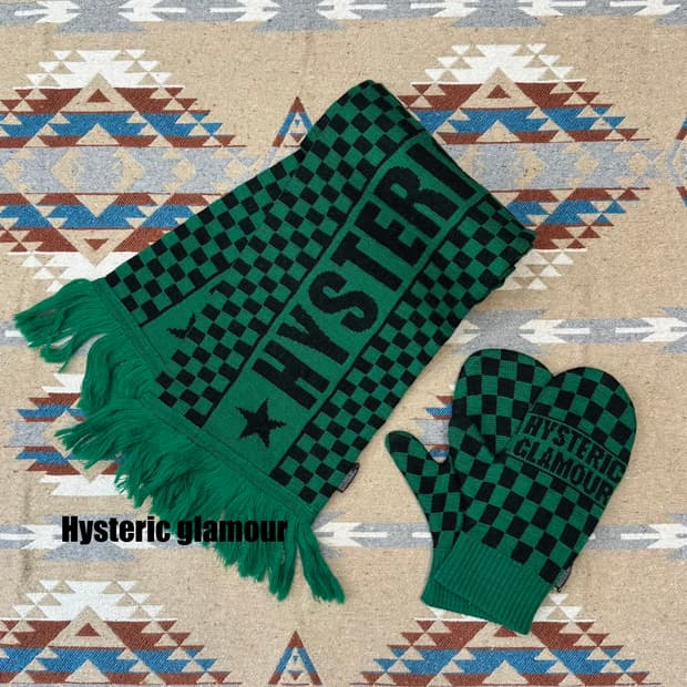 [OS] 히스테릭글래머 장갑 머플러 셋트