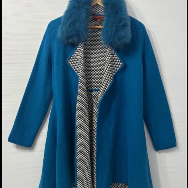 한섬 MOSIQINA 밍크 캐시미어 코트 L