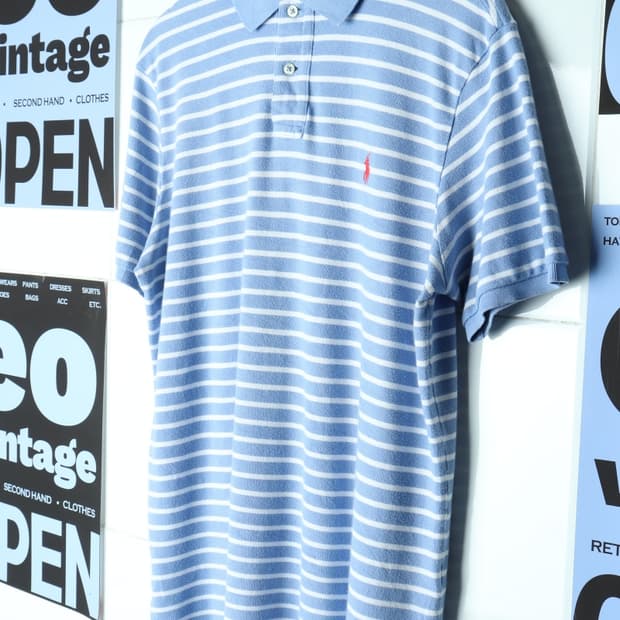 (L-XL) 폴로 랄프로렌 반팔 카라 티셔츠 USA 빅사이즈-H30565