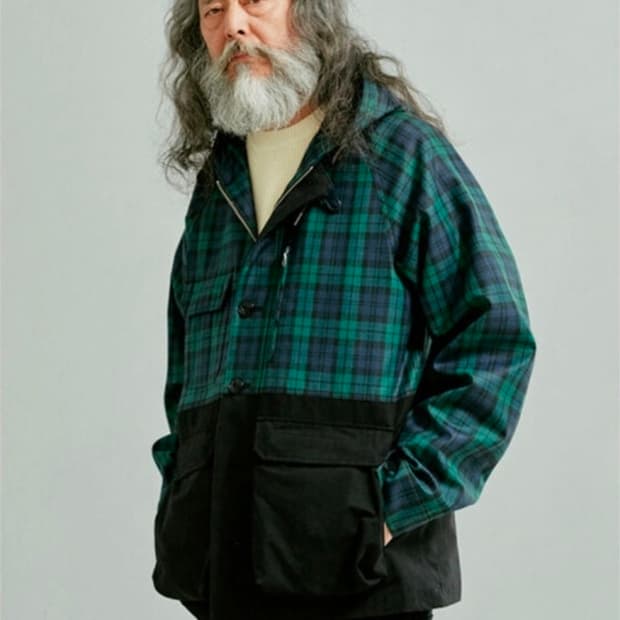 프리즘웍스 타탄체크 후드쟈켓 새제품