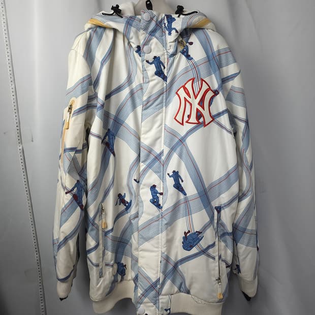 66[112] MLB 스키웨어 보드웨어  오리털 롱패딩 