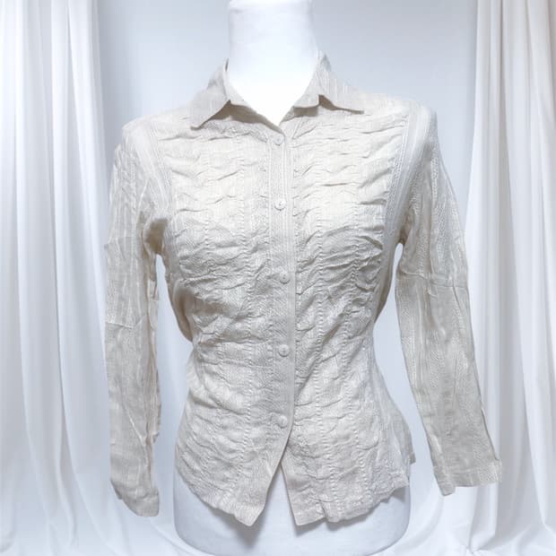 빈티지 모리걸 스나계 블라우스