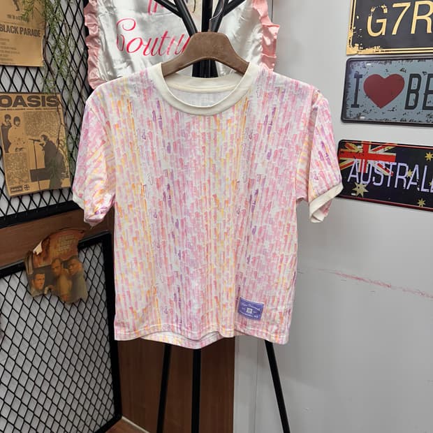 Adidas, Watercolor Print T-Shirt