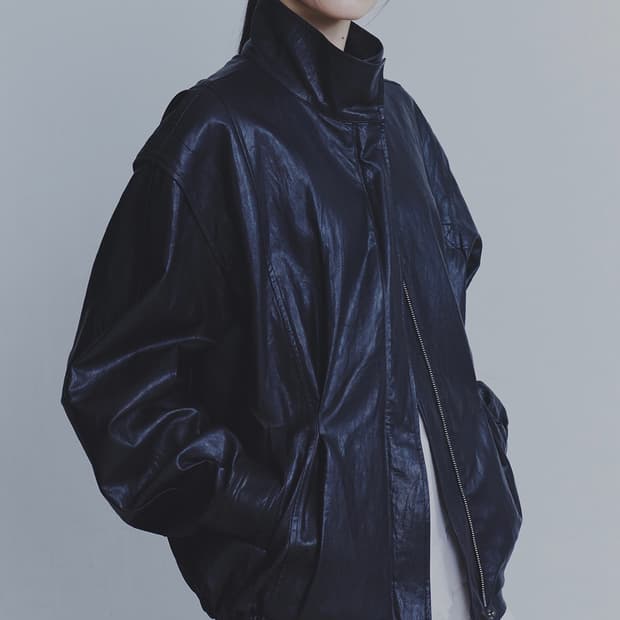 페인오어플레져 레더자켓 딥브라운 