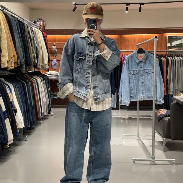 90‘s 리바이스 데님 자켓