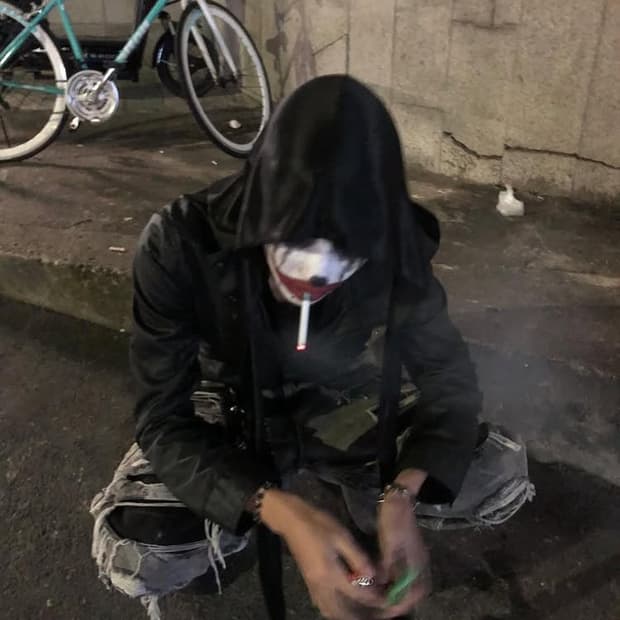 바이커 코팅 자켓