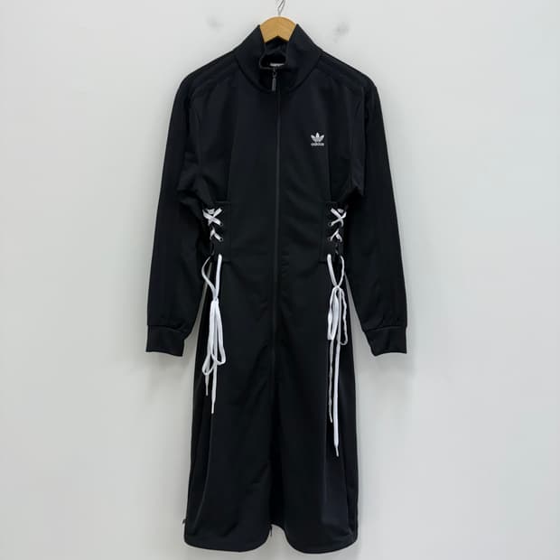[L] 신형 아디다스 올웨이즈 레이스드 트랙 자켓 블랙 3751