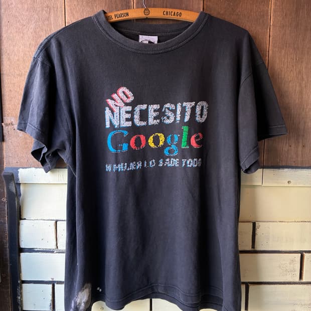 00s Vintage Google Parody T-shirt