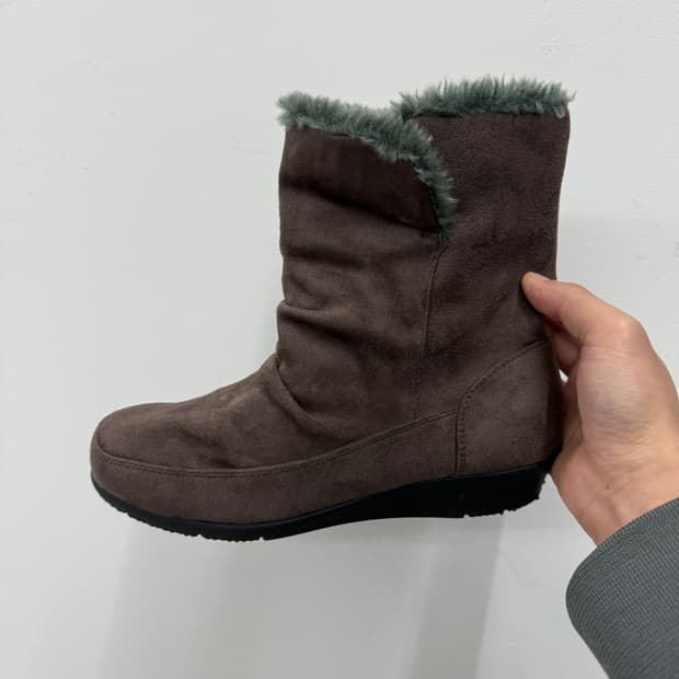 JPN 스웨이드 링클 부츠