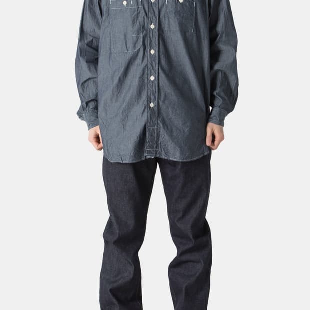 엔지니어드가먼츠 샴브레이셔츠 L