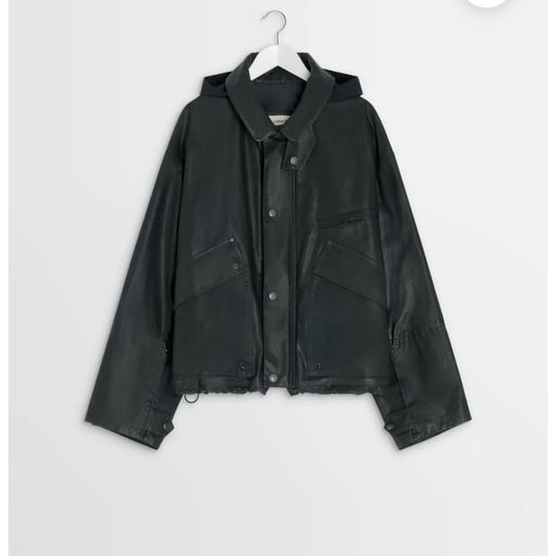 (50)르메르 레인 숏 자켓 오닉스