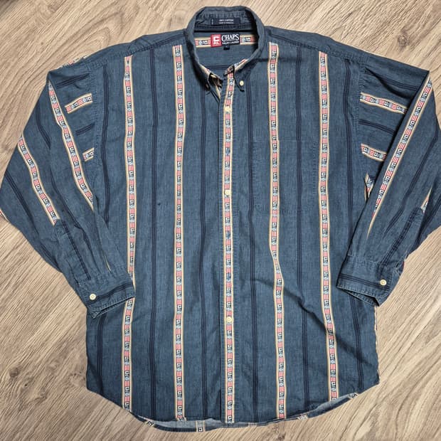 90s 챕스 랄프로렌 데님 셔츠