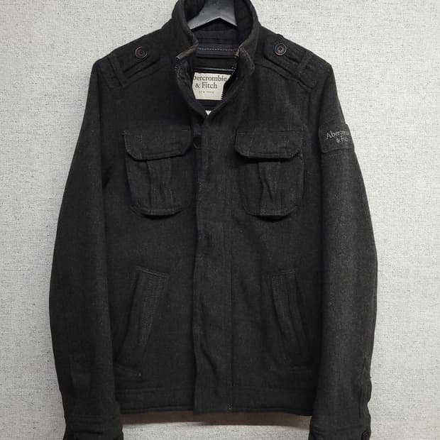 아베크롬비 유틸리티 울 자켓 숏코트