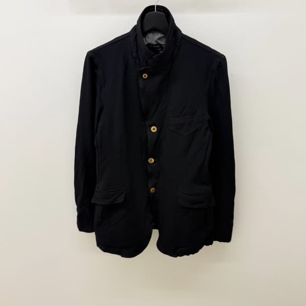 꼼데가르송 옴므플러스 축융 하이넥 자켓