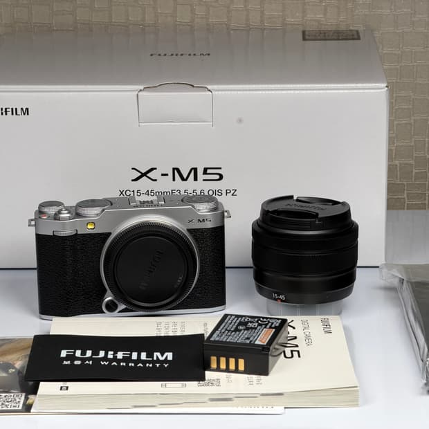 후지필름 X-M5, XC 15-45mm F3.5-5.6 OIS PZ 렌즈