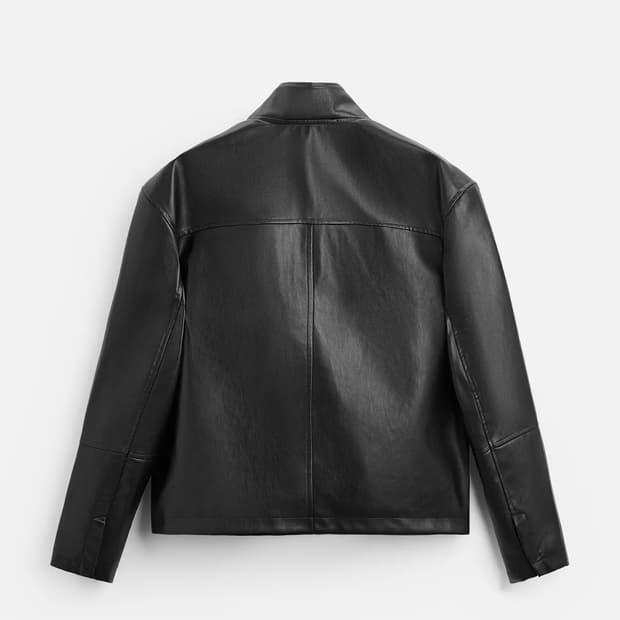 [S, KR 90] ZARA 레더 자켓