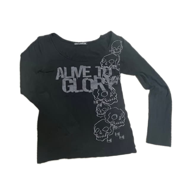 ghost of harlem 긴팔 티셔츠